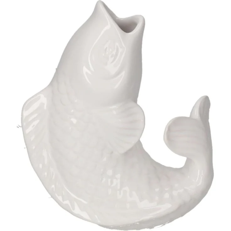 Gift Company Mamsell Koi Fisch Vase XS weiß – Bild 1