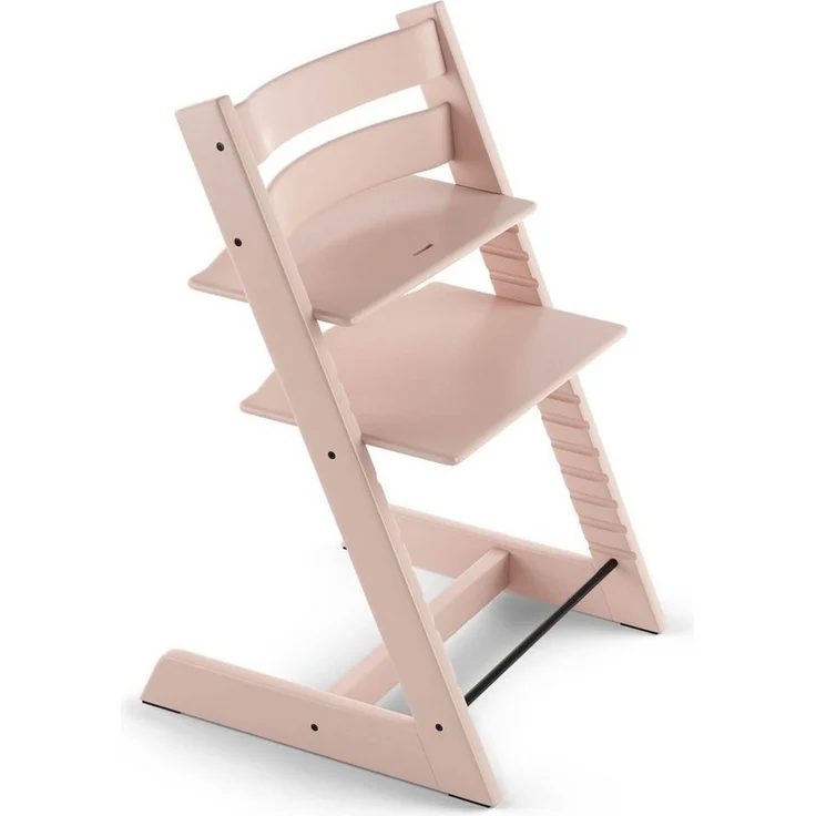 Stokke 'Tripp Trapp' Hochstuhl, serene pink, höhenverstellbar, Buche massiv, bis 110 kg – Bild 1