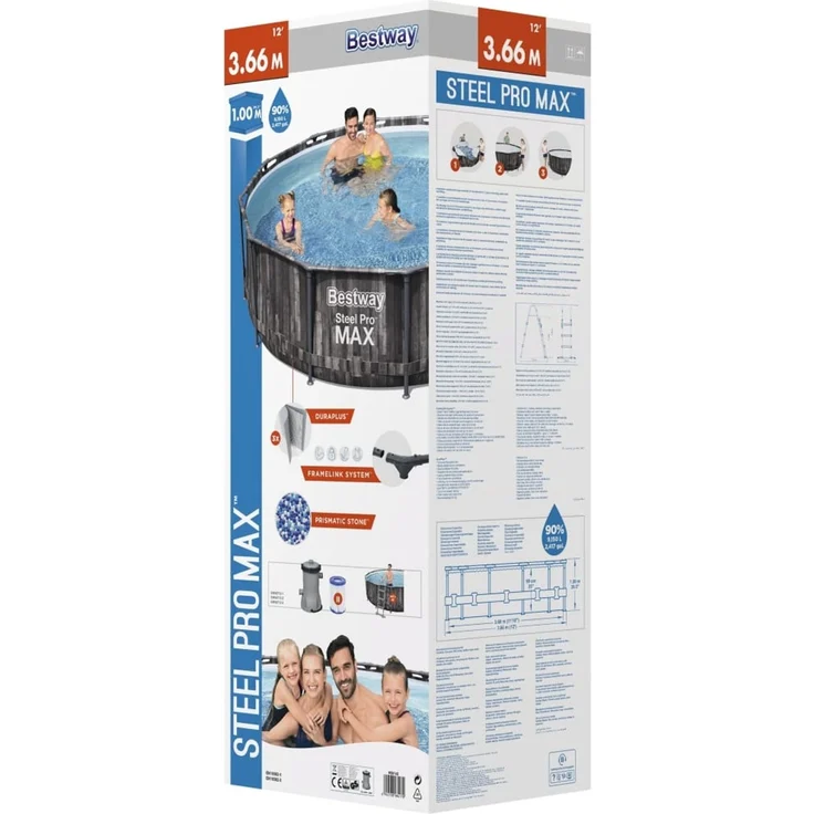 Bestway Power Steel Pro Pool Ø 366 x 100 cm – Bild 10
