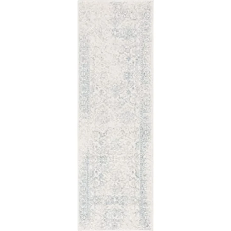 Safavieh Akzent-Teppich 76x122 cm - Adirondack Collection - Transitional Design, Elfenbein & Schiefer, Pflegeleichte Synthetikmischung, Ideal für Wohnzimmer, Schlafzimmer, Büro – Bild 4