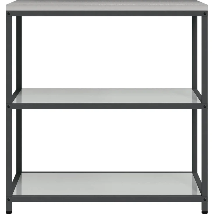 vidaXL Küchenregal HATTEM Silber 90 x 50 x 92 cm Stahl 874959 – Bild 6