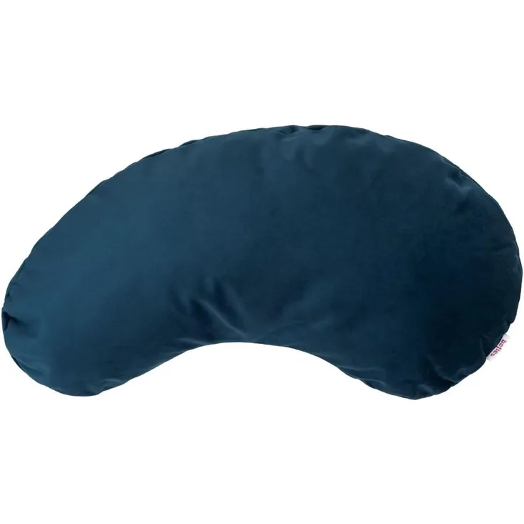 beties Nackenkissen Samt&Sonders, 1-tlg, 1 Stück gefülltes Nackenkissen, Reisekissen admiral-blau