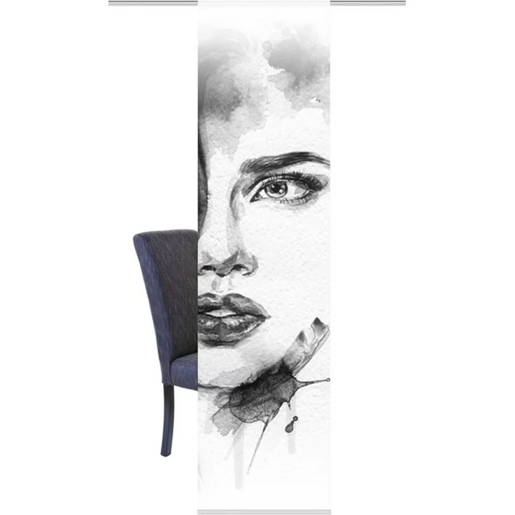 Home Wohnideen Schiebegardine Face 245 x 60 cm grau – Bild 4