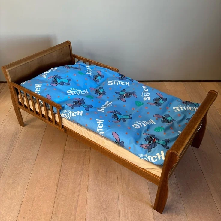 Lilo & Stitch Babybettwäsche Lilo & Stitch Babybettwäsche Glow in the Dark, 100% Baumwolle – Bild 3