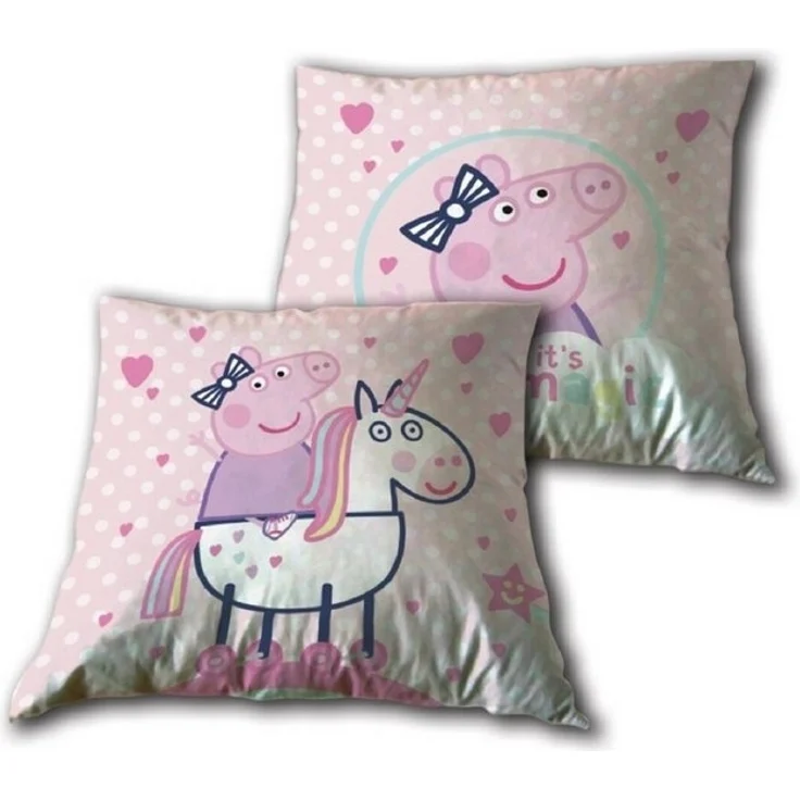 Peppa Pig Dekokissen – Perfektes Couchkissen für Kinder & Erwachsene (1 Stück) – Bild 2