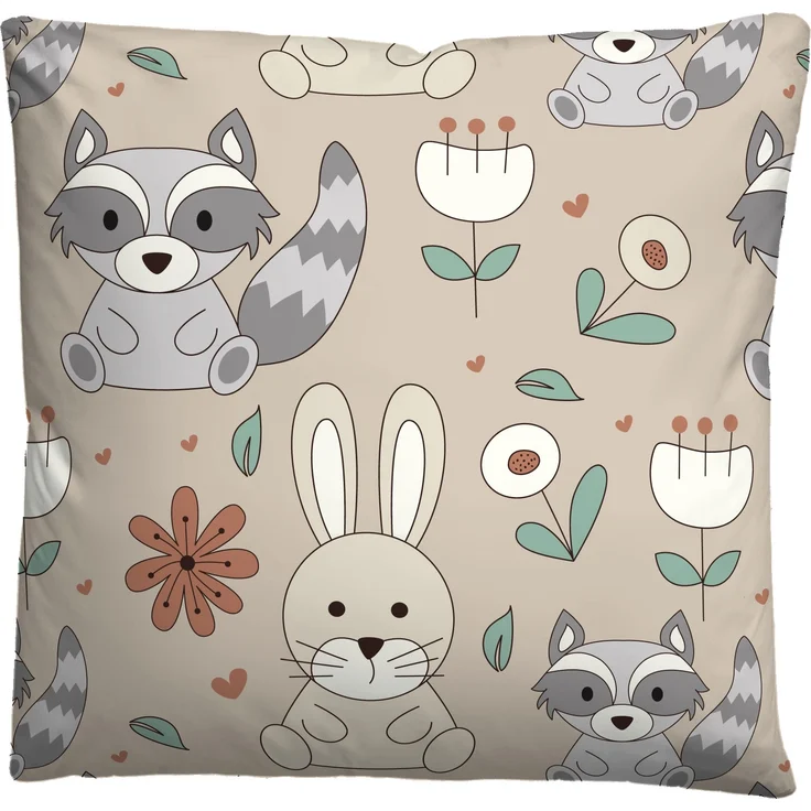 biberna Feinbiber Bettwäsche WASCHBAER, taupe, 1x 135x200 cm + 1x 80x80 cm – Bild 3