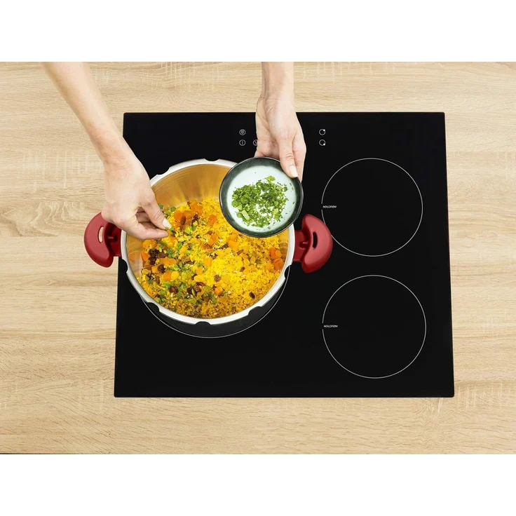 Tefal Clipsominut Perfetct 6L Rot, Edelstahl – Bild 7