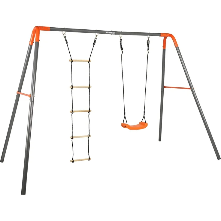 KETTLER 'Combi' Doppelschaukel, grau/orange