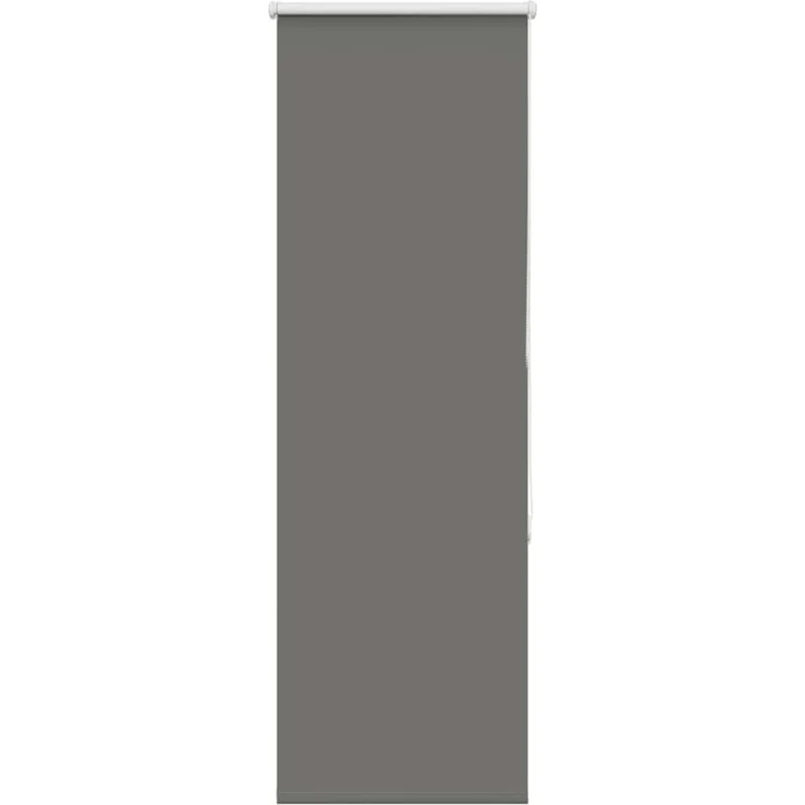 vidaXL Verdunkelungsrollo Grau 40x175 cm Stoffbreite 35,7 cm Polyester 4011142 – Bild 1