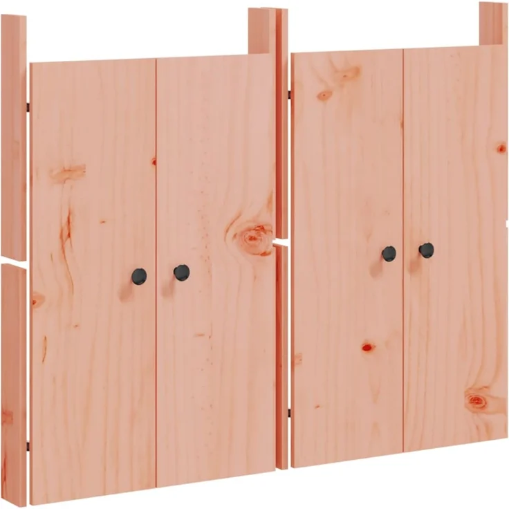vidaXL Türen für Outdoor-Küche MEPPEL 2 Stk. 50 x 9 x 82 cm Massivholz Douglasie 832364 – Bild 2