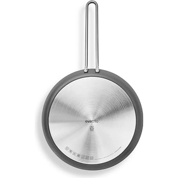 Eva Solo Grey Line Bratpfanne 28 cm, keramische Slip-Let®-Antihaftbeschichtung, ofenfest bis 400 °C, spülmaschinengeeignet, grau – Bild 4