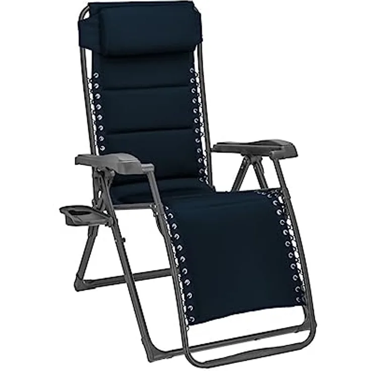 Travellife Barletta Relax Campingstuhl, blu, L