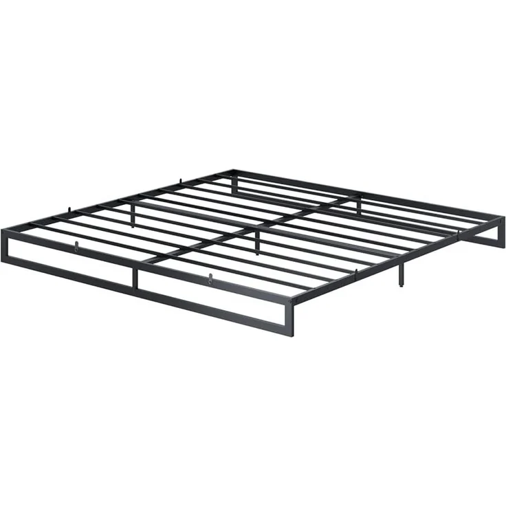 Bettgestell Lenora Schwarz 180x200 Vitalispa – Bild 1