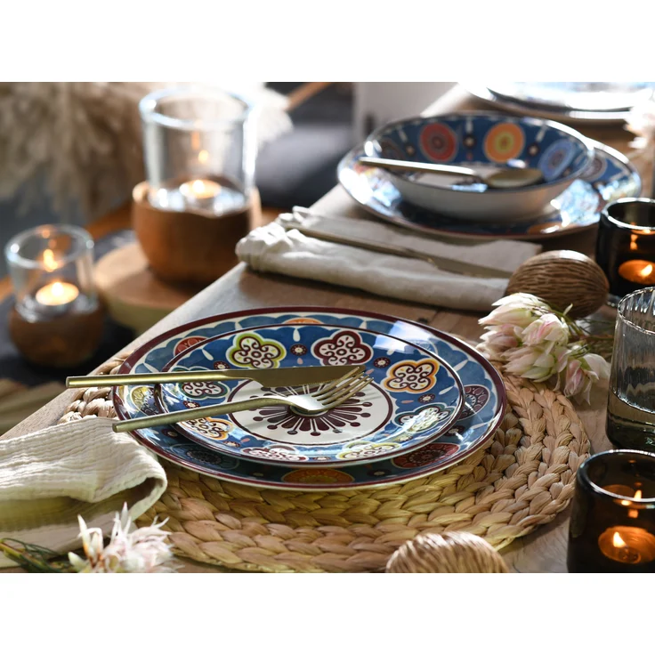 Sumaya Blue, Tellerset 18-tlg (mo) – Bild 3