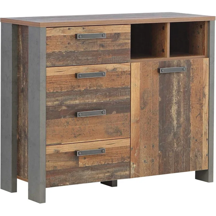Kommode CLIF Old Wood Vintage