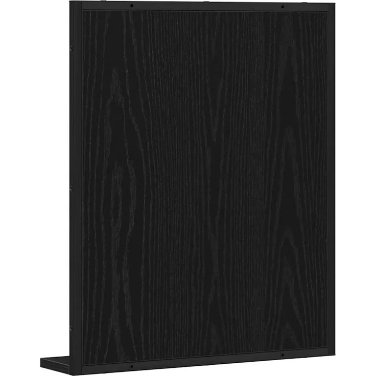 vidaXL Spiegel mit Regal Schwarz Eichen-Optik 50 x 12 x 60 cm 862222 – Bild 6