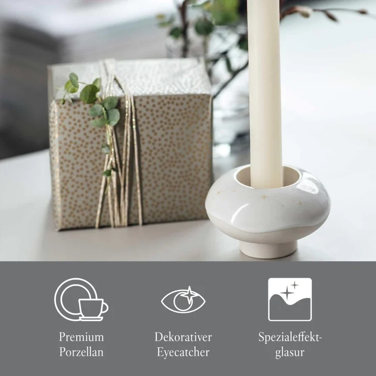 like. by Villeroy & Boch Winter Glow Kerzenhalter Donut A U S L A U F ! – Bild 2