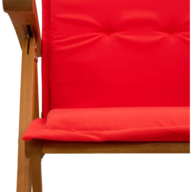 vidaXL Liegestühle für den Garten 6 stk. Natur Massivholz Akazie 3434474 – Bild 5