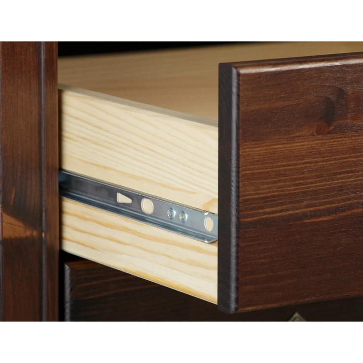 Home affaire Kommode Rustic, Breite 48cm, aus massiver Kiefer, FSC®-zertifiziert – Bild 3