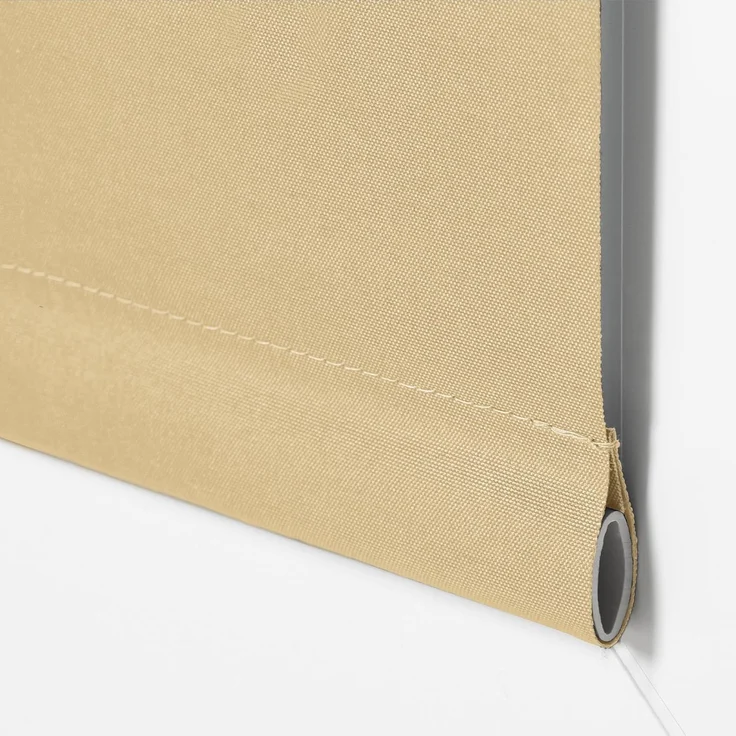 Verdunkelungsrollo Klemmfix ohne Bohren 50x210 cm Beige Verdunklungsrollo Fensterrollo Rollo Seitenzugrollo Klemmrollo für Fenster & Tür – Bild 5