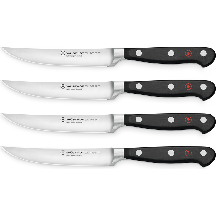 Wüsthof Classic Steakmessersatz mit 4 Messern