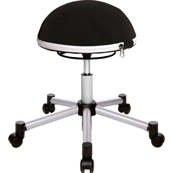 Hocker Sitness Half Ball schwarz