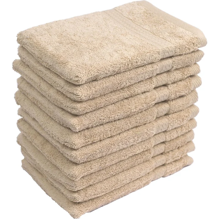 Hometex Premium Textiles Waschhandschuh in Premium Qualität 500 g/m², Feinster Frottier-Stoff 100% Baumwolle, (10er Set), weich, saugfähig, extra schwer & flauschig - TEST BILD TOP MARKE 2025 – Bild 4