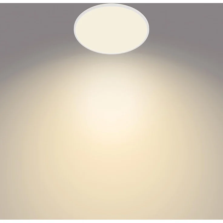 Philips Superslim CL550 Ceiling lamp Ø550 mm LED 36W 2700K SceneSwitch IP20 White – Bild 5