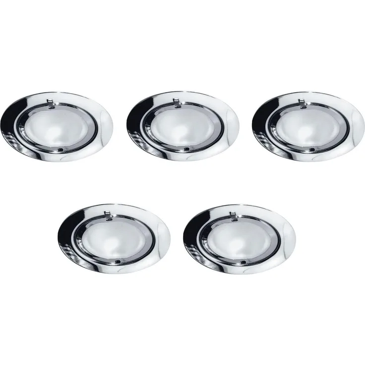 Deckenstrahler Klipp Klapp Ø 7,2 cm chrom 1-flammig rund