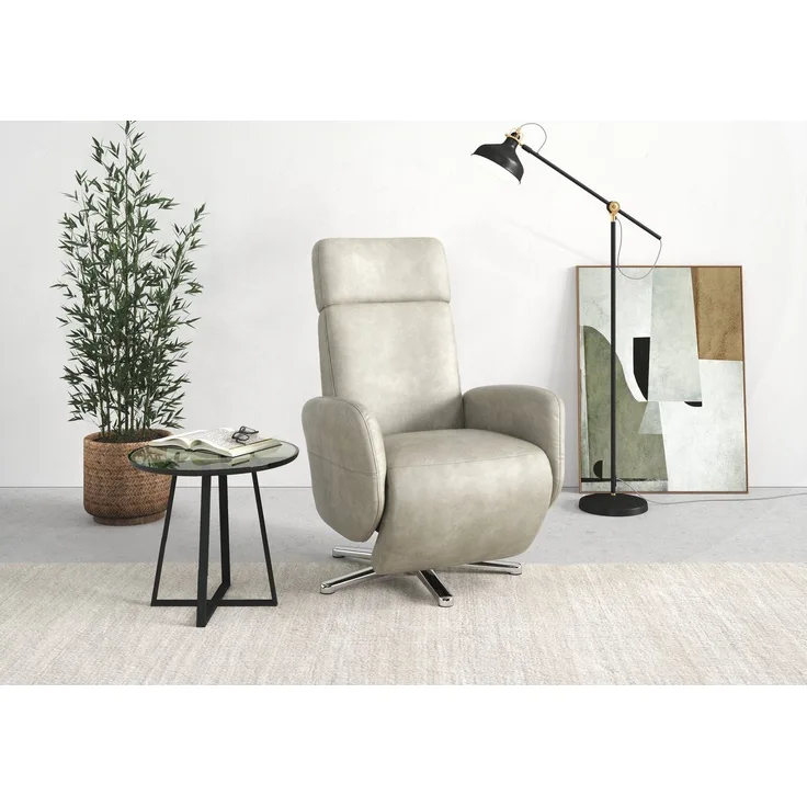 sit&more TV-Sessel Grenoble, inkl. Kopfteilverstellung, wahlweise mit 2 Motoren, Akku & Aufstehhilfe