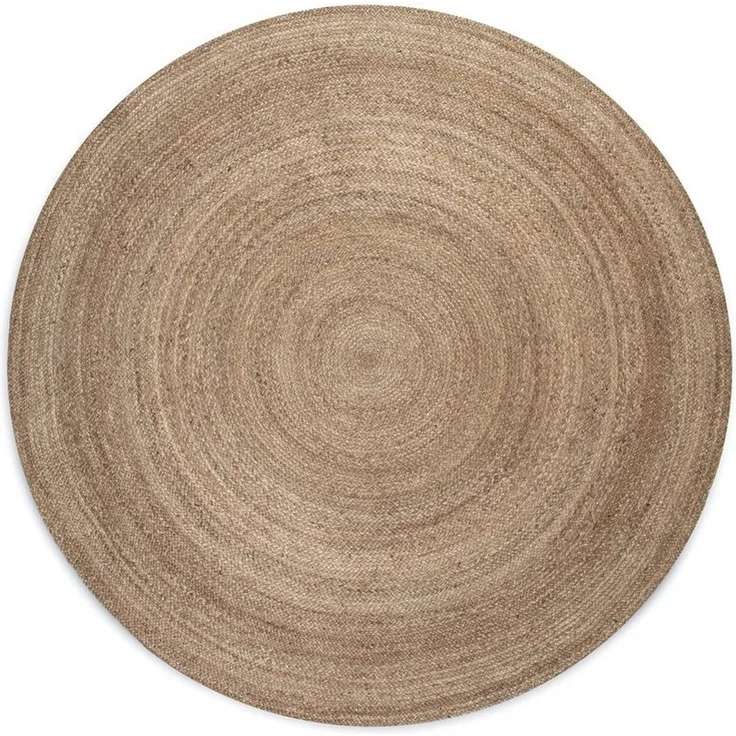 HANSE Home Teppich Rangpur Juteteppich, in rund und oval, oval, Höhe: 10 mm, handgewebt, 100% Jute, Natur, Wohnzimmer, Flur, Boho, Skandi