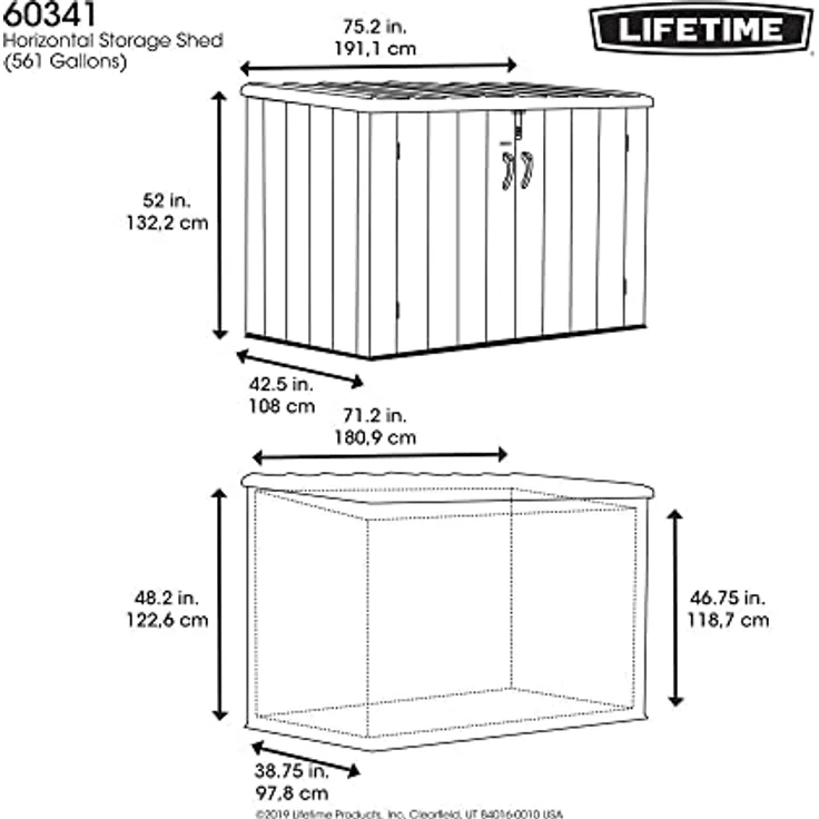 Lifetime Greg | Kunststoff Mülltonnenbox | 3x240 – Bild 8