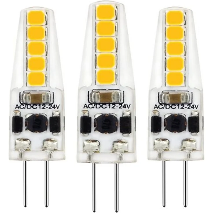 LED's light LED-Leuchtmittel 0620131 LED Kapsel, G4, G4 1,9W warmweiß Klar 12V dimmbar 3-Pack – Bild 4