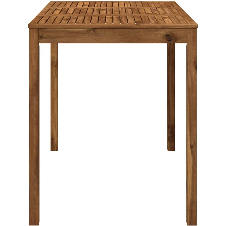 vidaXL Gartenbar-Tisch LAREN Natur 147 x 88,5 x 105 cm 901261 – Bild 4