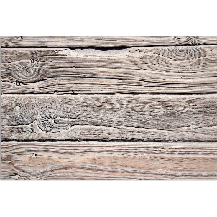 matches21 HOME & HOBBY Fußmatte Türmatte Vintage Holz Landhaus in 40x60 cm als Fussabtreter, rechteckig, Höhe: 5 mm, Rutschfester Türvorleger für innen als waschbare Schmutzfangmatte – Bild 4
