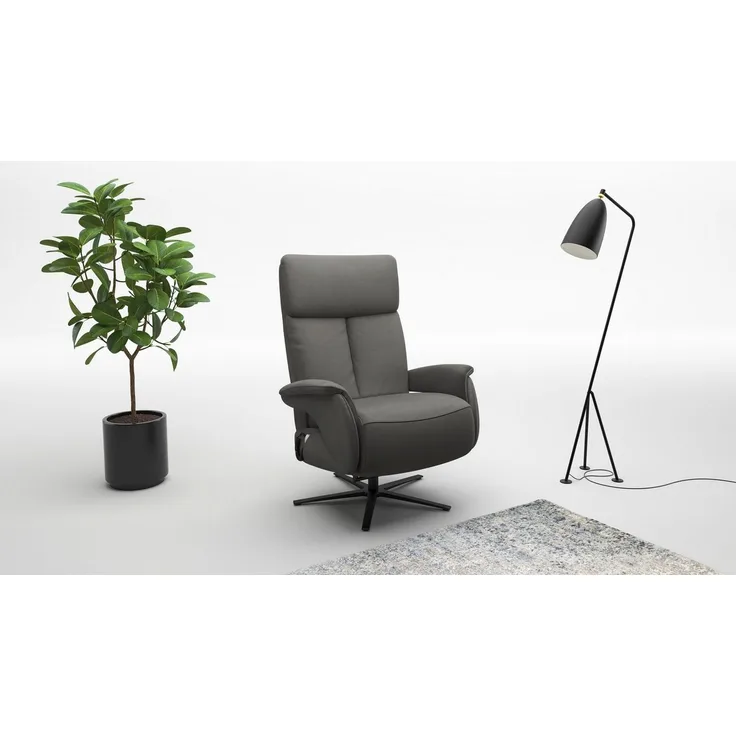 sit&more TV-Sessel Triple Seven Xtra large, bis 200kg belastbar, mit Herz-Waage Funktion, inkl. Kopfteil- & Drehfunktion, wahlweise mit Akku und Aufstehhilfe