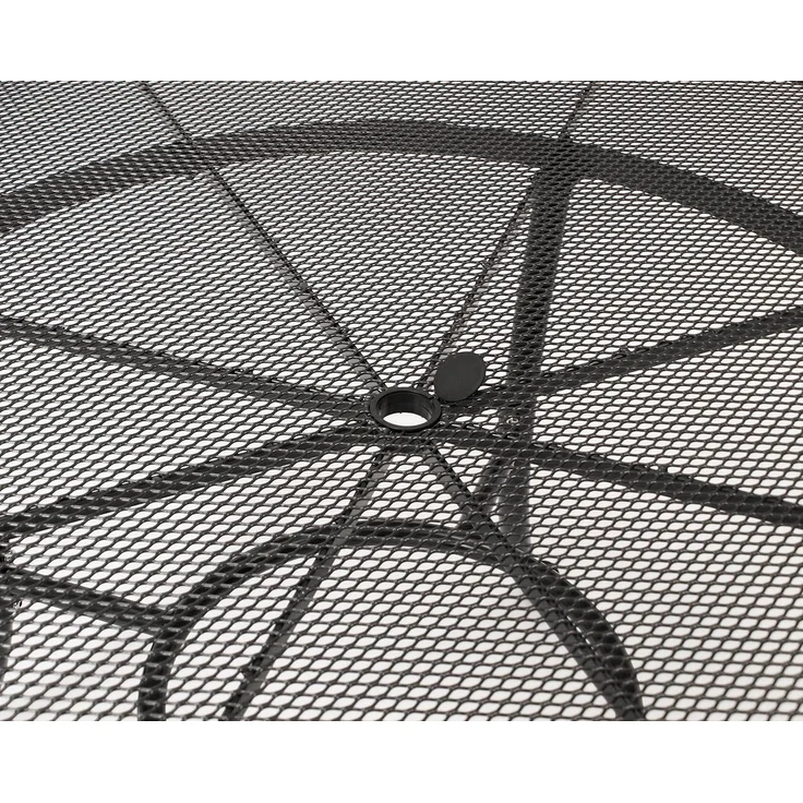 Tisch RIVO 150cm rund, Streckmetall eisengrau – Bild 5