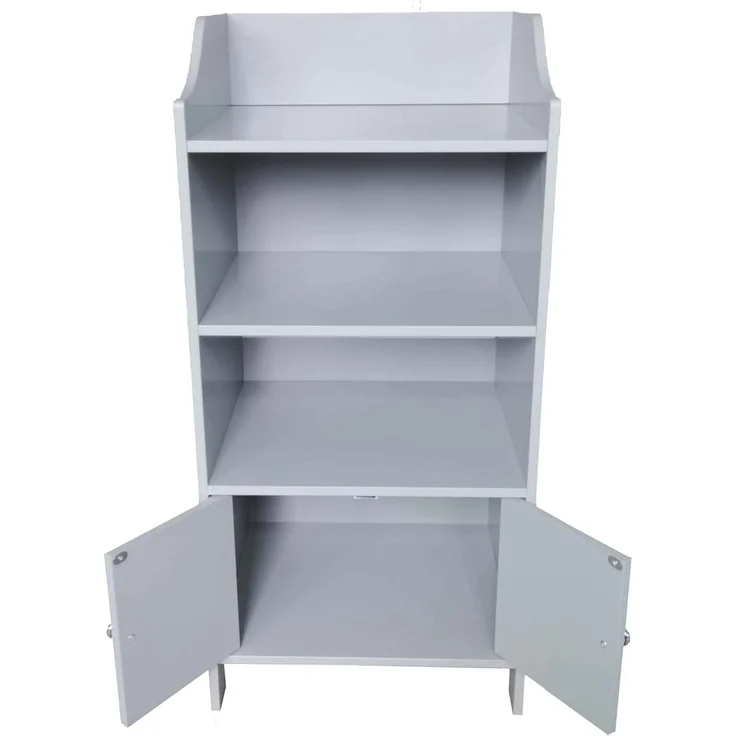 HTI-Line Midischrank Badezimmerschrank Sarah 1 (Stück, 1-St, 1x Badezimmerschrank, ohne Dekoration) Beistellschrank Mehrzweckschrank Kommode – Bild 3