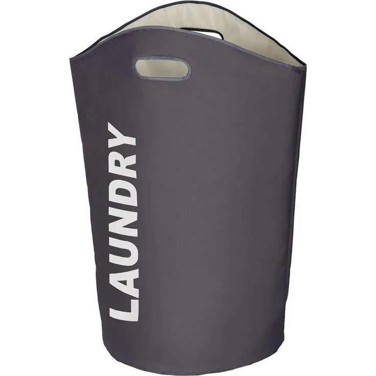 Wenko Wäschesammler Lumo 65 l, grau