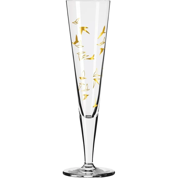 Ritzenhoff Champagnerglas Goldnacht, Kristallglas – Bild 4