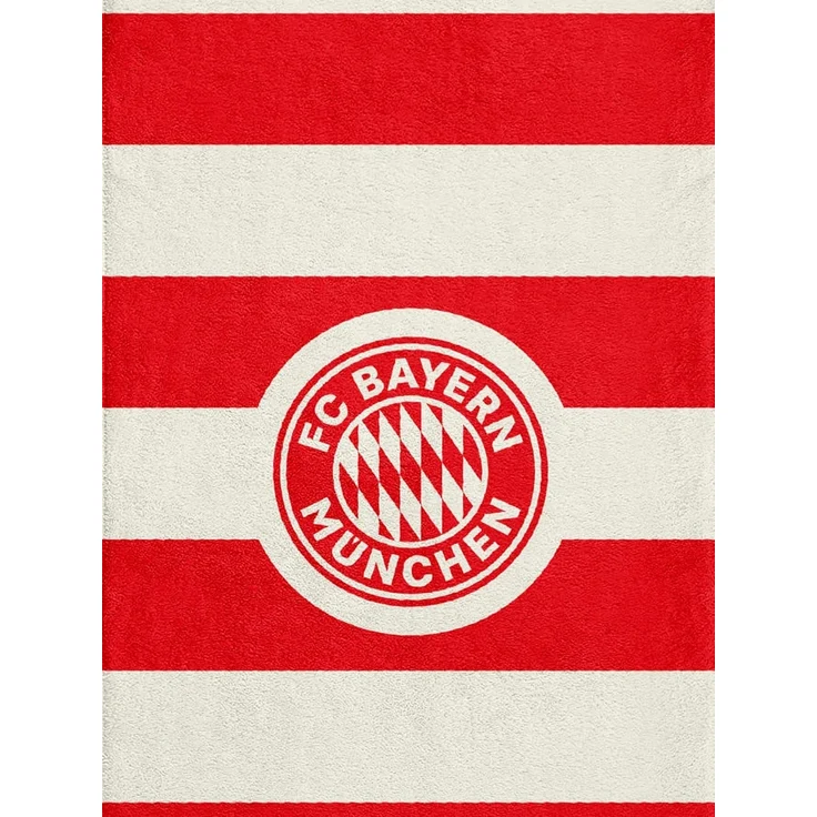 FC Bayern München Handtuch FC Bayern Handtuch Rot/Weiß, Baumwolle – Bild 5