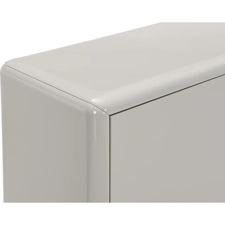 Vente-unique - LYBAKA Sideboard Holz, Platte Beige - B 40 cm x H 82 cm x L 180 cm – Bild 6