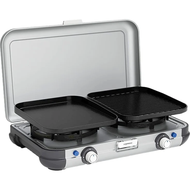 Campingaz 'Camping Kitchen 2 Grill & Go CV', silber/schwarz, 33 x 49 x 45 cm