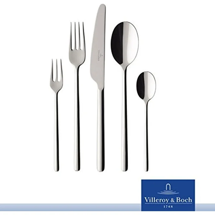 Villeroy & Boch 'Ella' Besteckset 30tlg., 18/10 Edelstahl, spülmaschinenfest – Bild 2