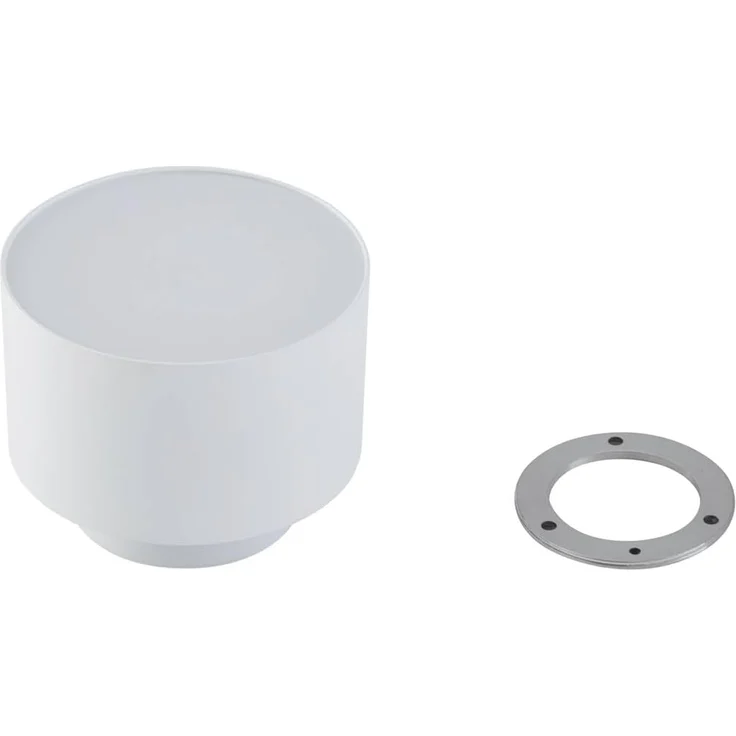 Lindby Deckenstrahler Nivoria, LED, Metall, Weiß warmweiß IP20, LED 15 W gesamt, warmweiß – Bild 8