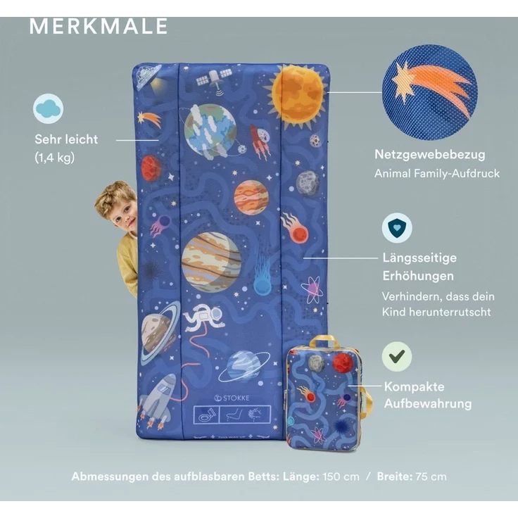 Stokke Luftmatratze Jetkids CloudSleeper™ Das aufblasbare Kinderbett – Bild 2