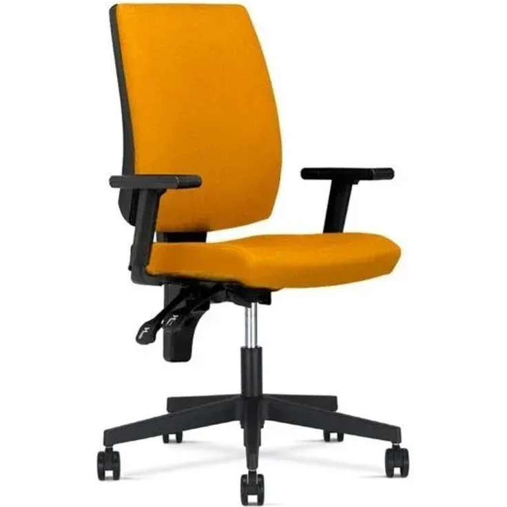 Bürostuhl Taktik Orange mit Armlehnen