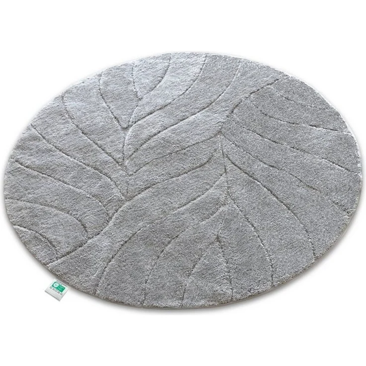 Kubus Duschmatte Elara, Runde Badematte aus hochwertiger Mikrofaser, Polyester, Rund, Rutschhemmend und kompatibel mit Fußbodenheizung – Bild 4