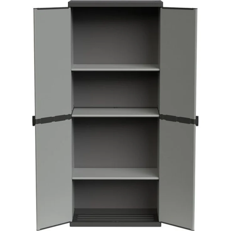 Kreher Mehrzweckschrank 'Armadio', modulares System aus Kunststoff für Keller, Garten, Garage – Bild 4