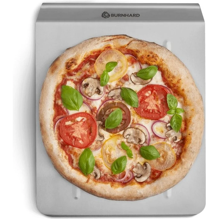 BURNHARD® Pizzaschaufel Edelstahl Robustes Design - Multi-Color - #944597 – Bild 1